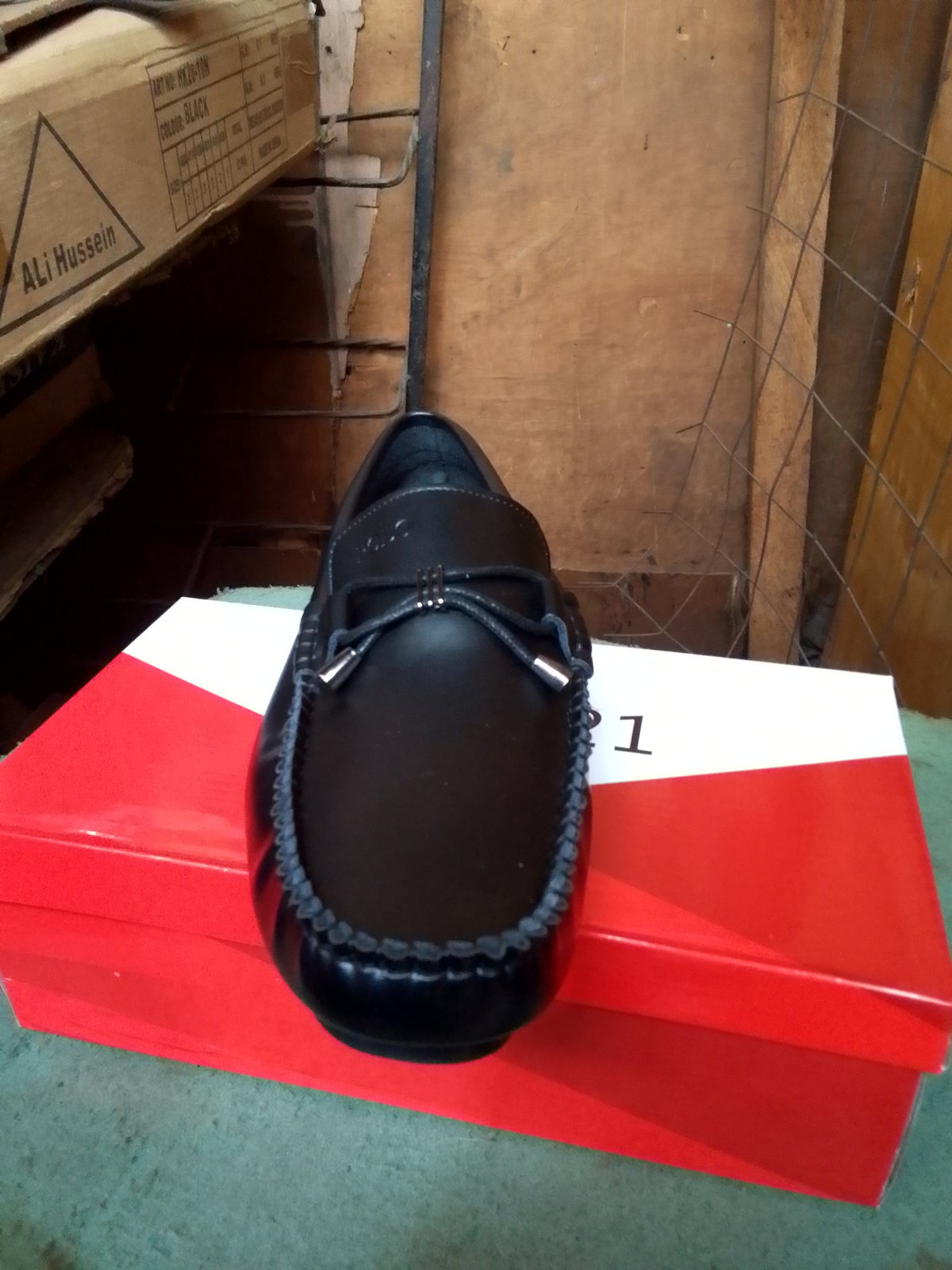Black Polo Loafers