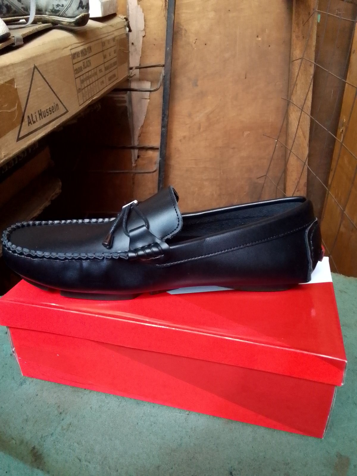Black Polo Loafers